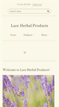 Mobile Screenshot of laceherbal.com